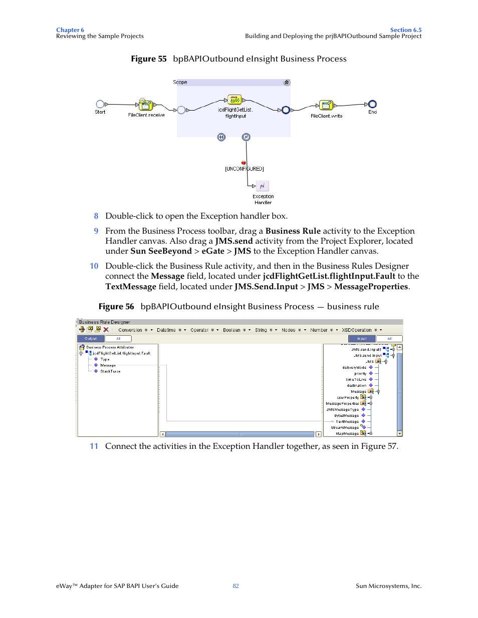 Sun Microsystems eWay SAP BAPI User Manual | Page 82 / 123