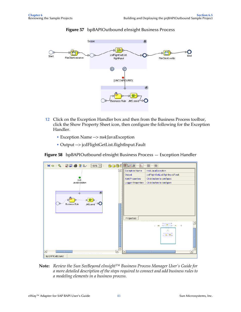 Sun Microsystems eWay SAP BAPI User Manual | Page 83 / 123