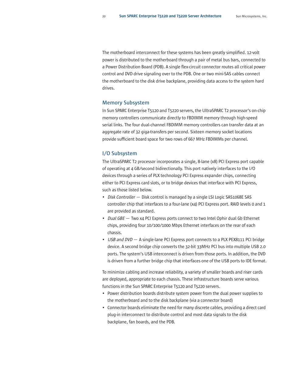 Sun Microsystems SPARC T5220 User Manual | Page 22 / 42