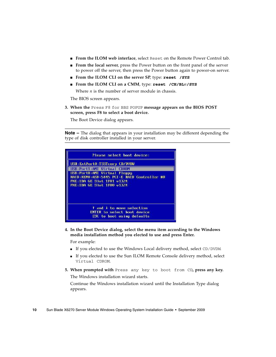 Sun Microsystems SERVER MODULE X6275 User Manual | Page 18 / 38