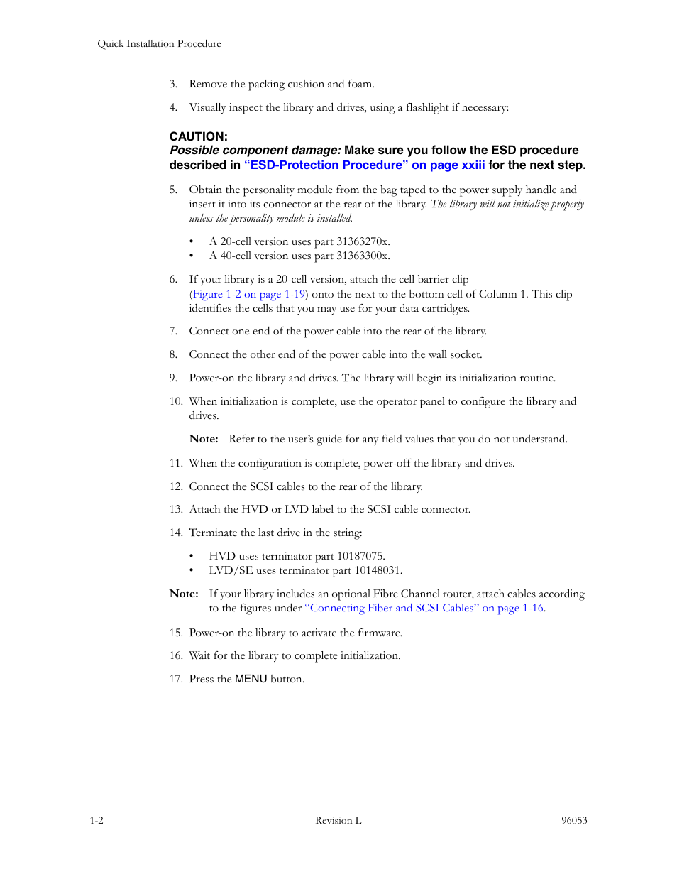 Sun Microsystems StorageTek L40 User Manual | Page 36 / 92