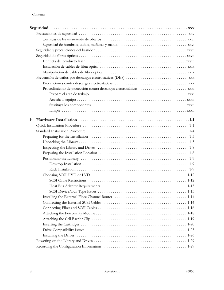 Sun Microsystems StorageTek L40 User Manual | Page 8 / 92