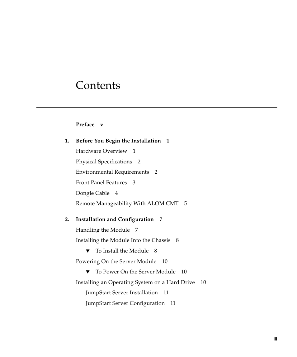 Sun Microsystems Sun Blade T6300 User Manual | Page 3 / 20