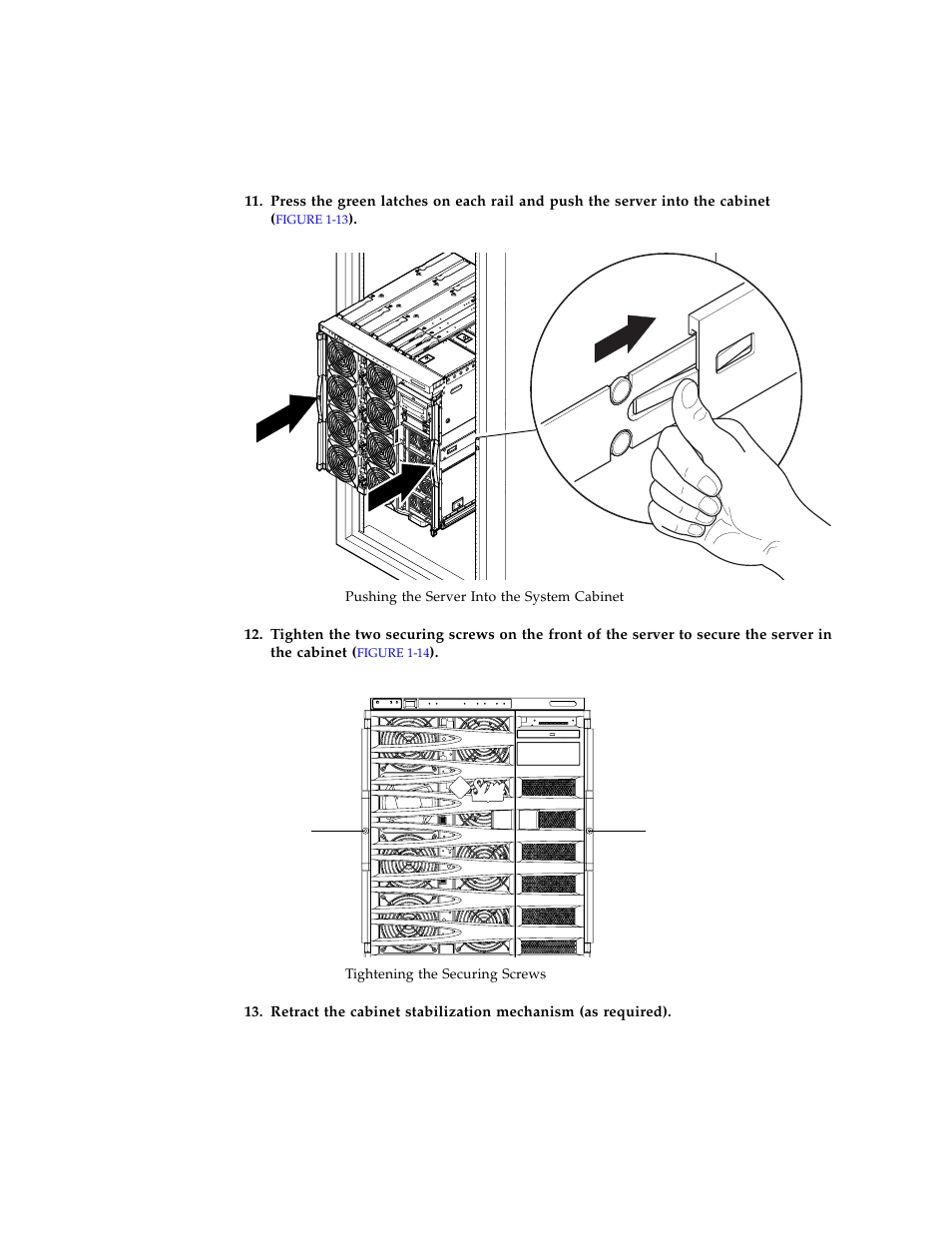 Figure 1-13, Figure 1-14 | Sun Microsystems SERVER 1290 User Manual | Page 33 / 76