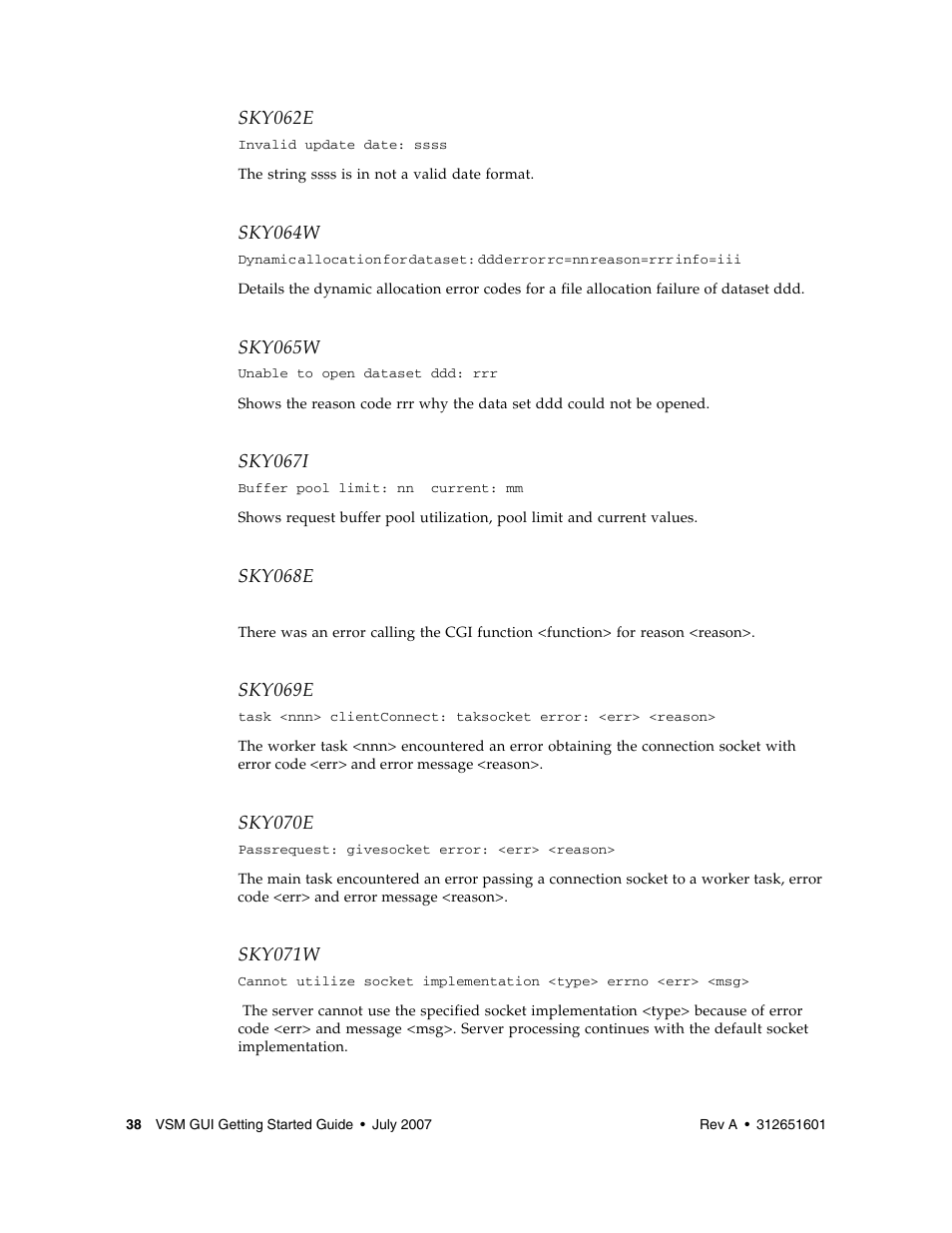 Sun Microsystems SUN STORAGETEK VSM GUI User Manual | Page 56 / 68