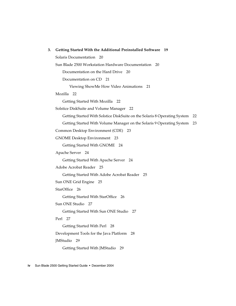 Sun Microsystems Sun Blade 2500 User Manual | Page 4 / 56