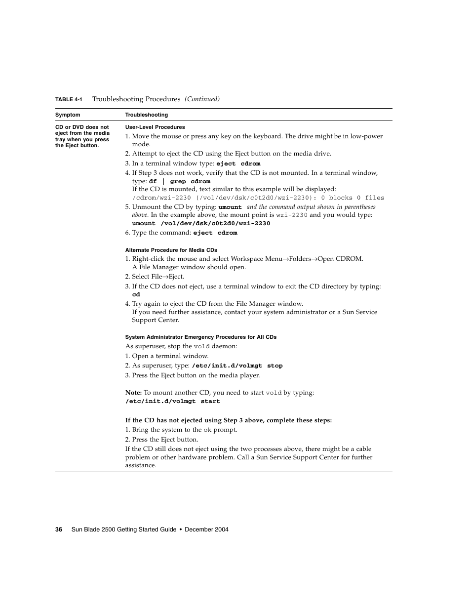 Sun Microsystems Sun Blade 2500 User Manual | Page 52 / 56