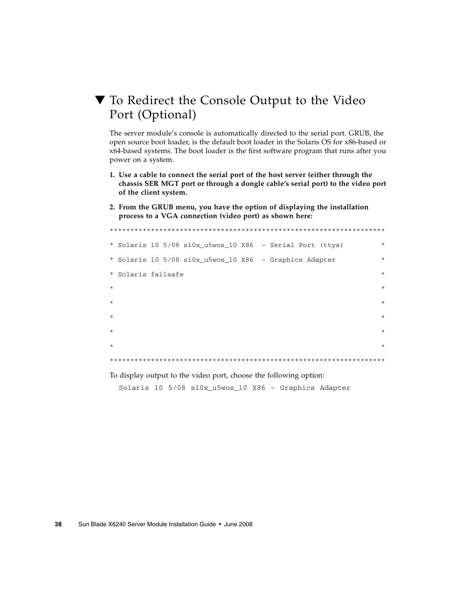 Sun Microsystems X6240 User Manual | Page 50 / 72