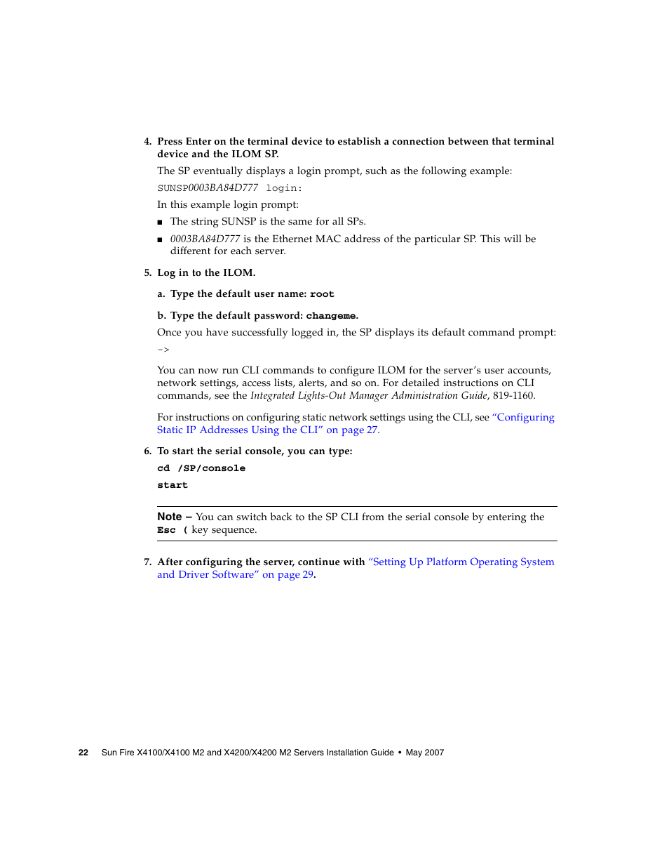 Sun Microsystems Sun Fire X4100 M2 User Manual | Page 30 / 50