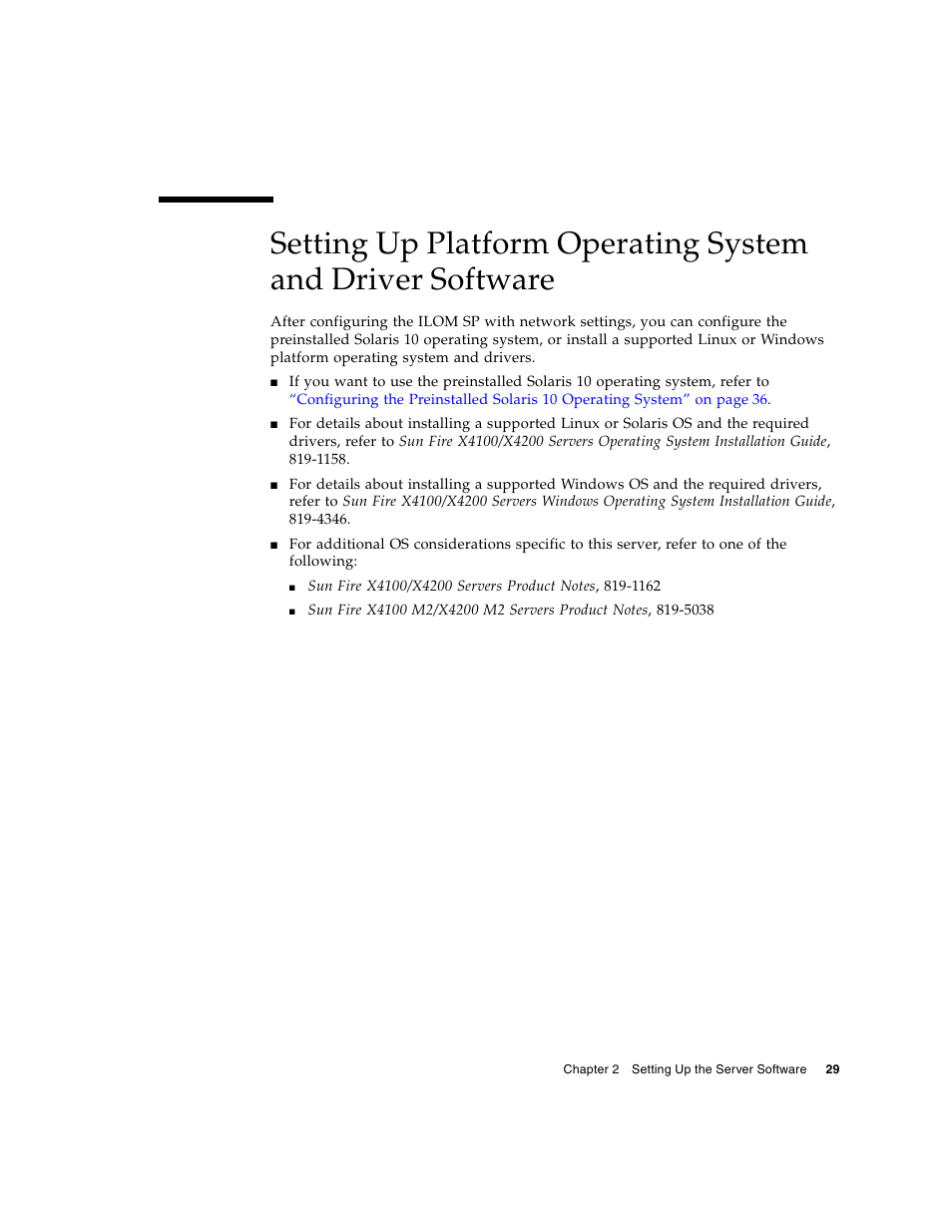 Sun Microsystems Sun Fire X4100 M2 User Manual | Page 37 / 50