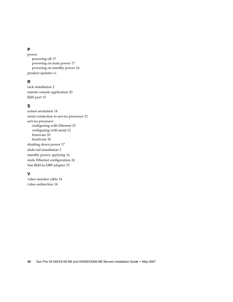 Sun Microsystems Sun Fire X4100 M2 User Manual | Page 50 / 50