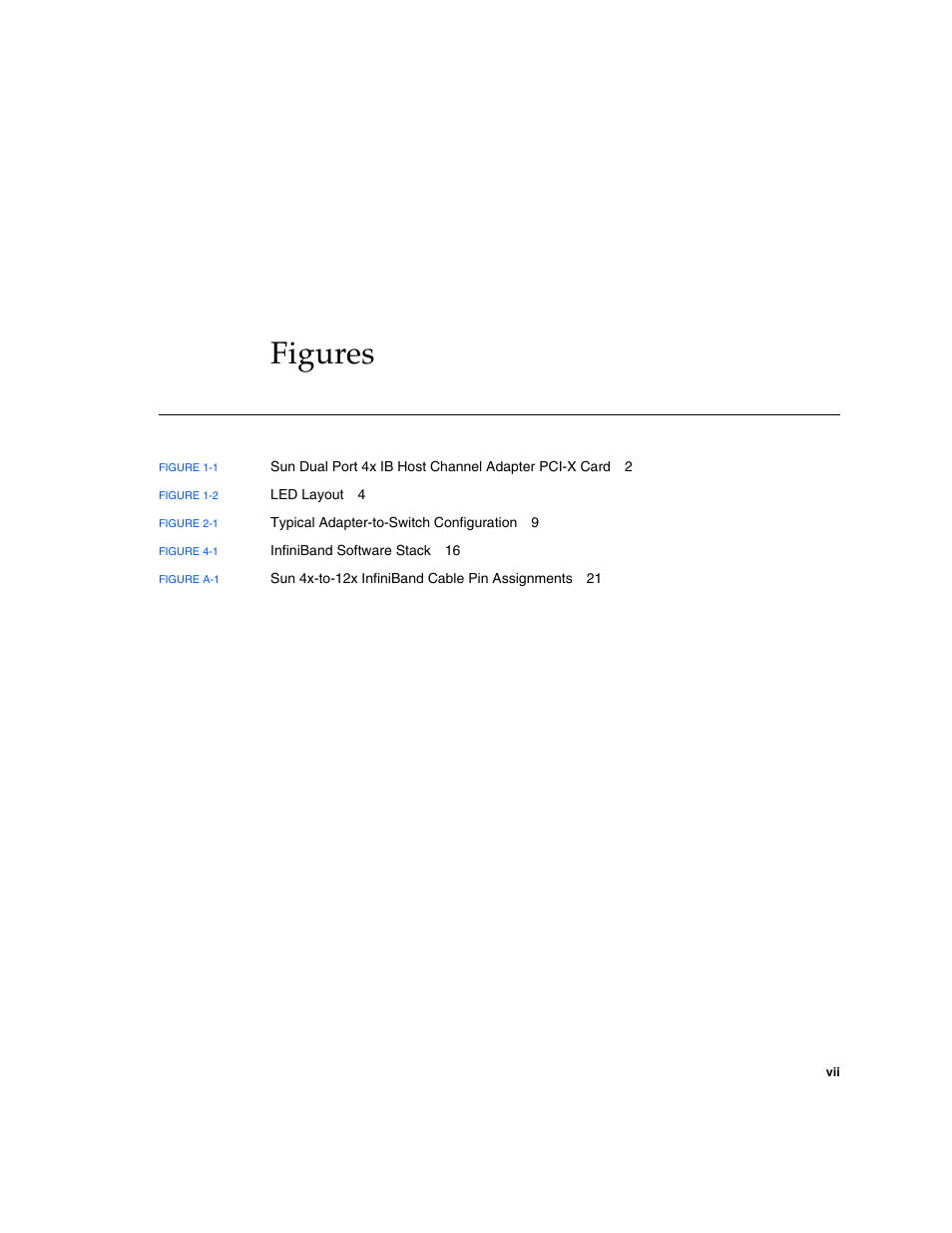 Figures | Sun Microsystems PCI User Manual | Page 7 / 50