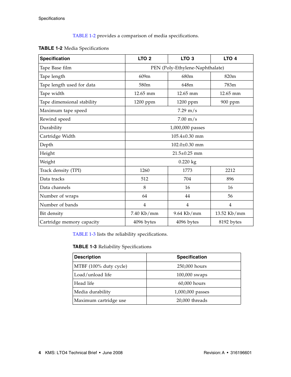 Sun Microsystems StorageTek HP LTO4 User Manual | Page 12 / 38