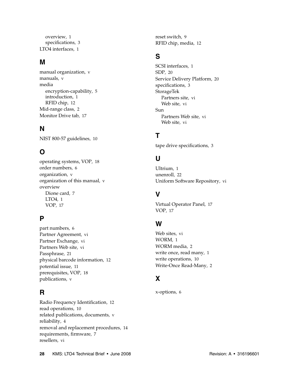 Sun Microsystems StorageTek HP LTO4 User Manual | Page 36 / 38