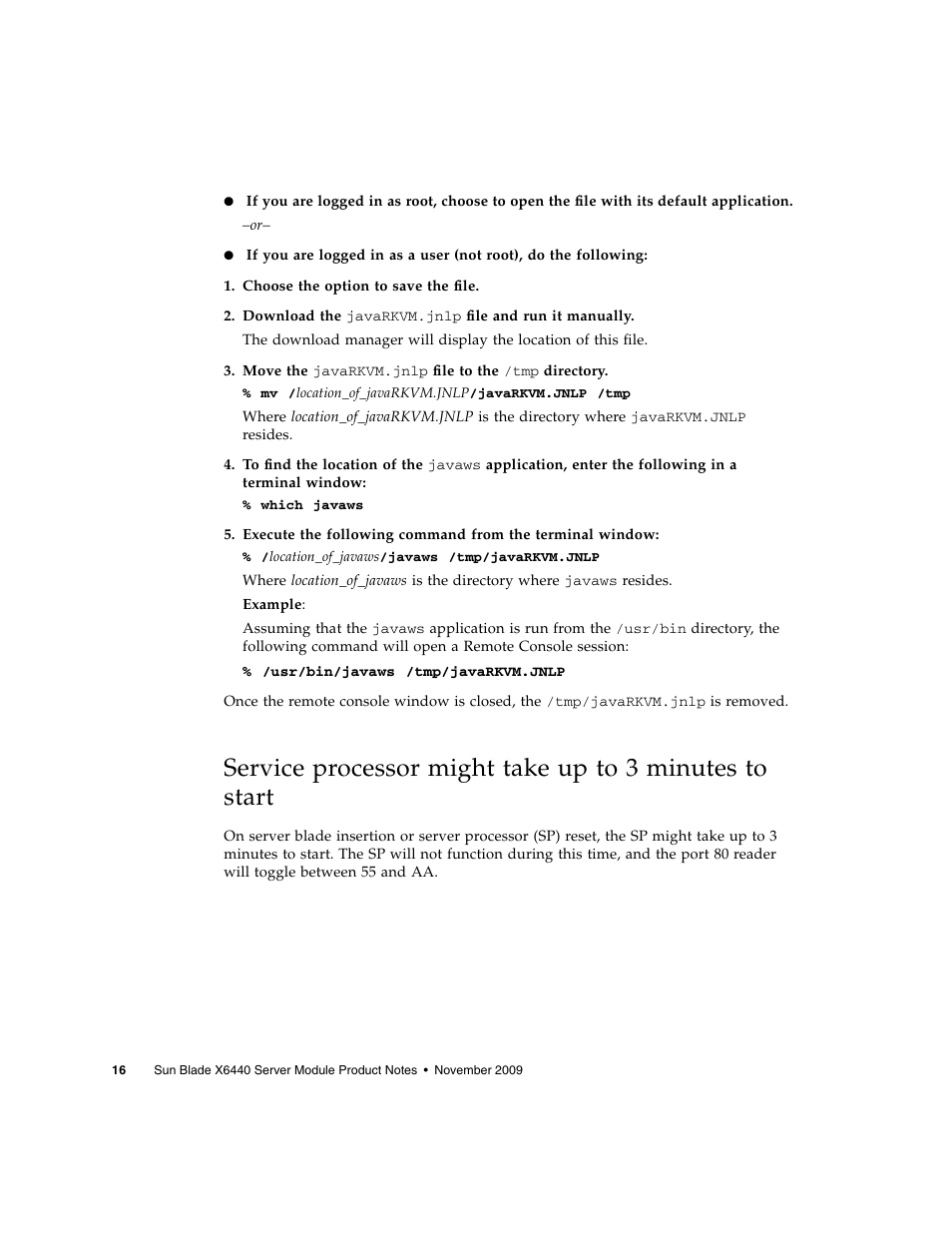 Sun Microsystems SUN BLADETM X6440 User Manual | Page 18 / 28