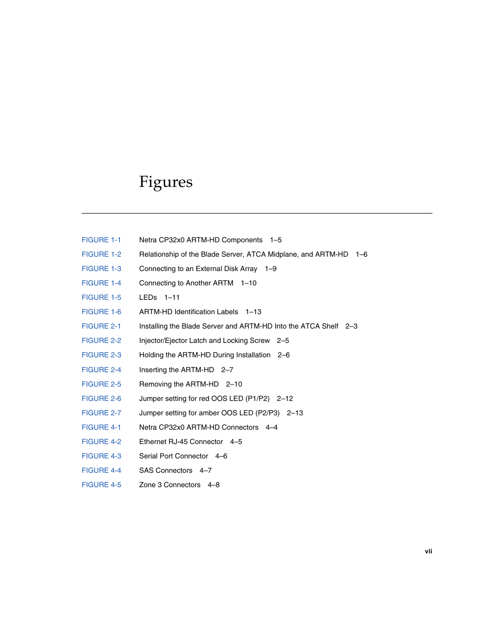 Figures | Sun Microsystems Netra CP32x0 User Manual | Page 7 / 66