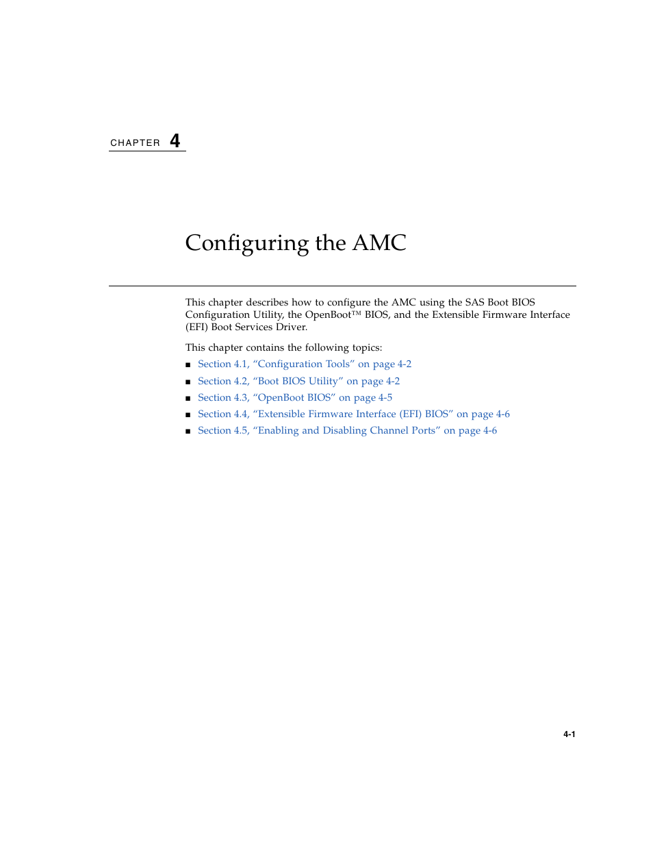 Configuring the amc | Sun Microsystems SUN NETRA CP3000 User Manual | Page 47 / 72