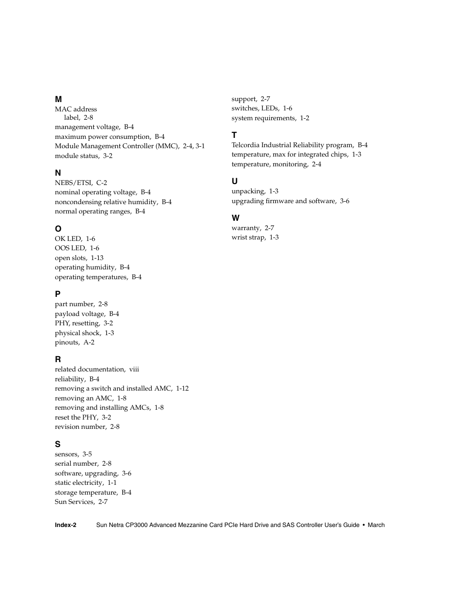 Sun Microsystems SUN NETRA CP3000 User Manual | Page 72 / 72