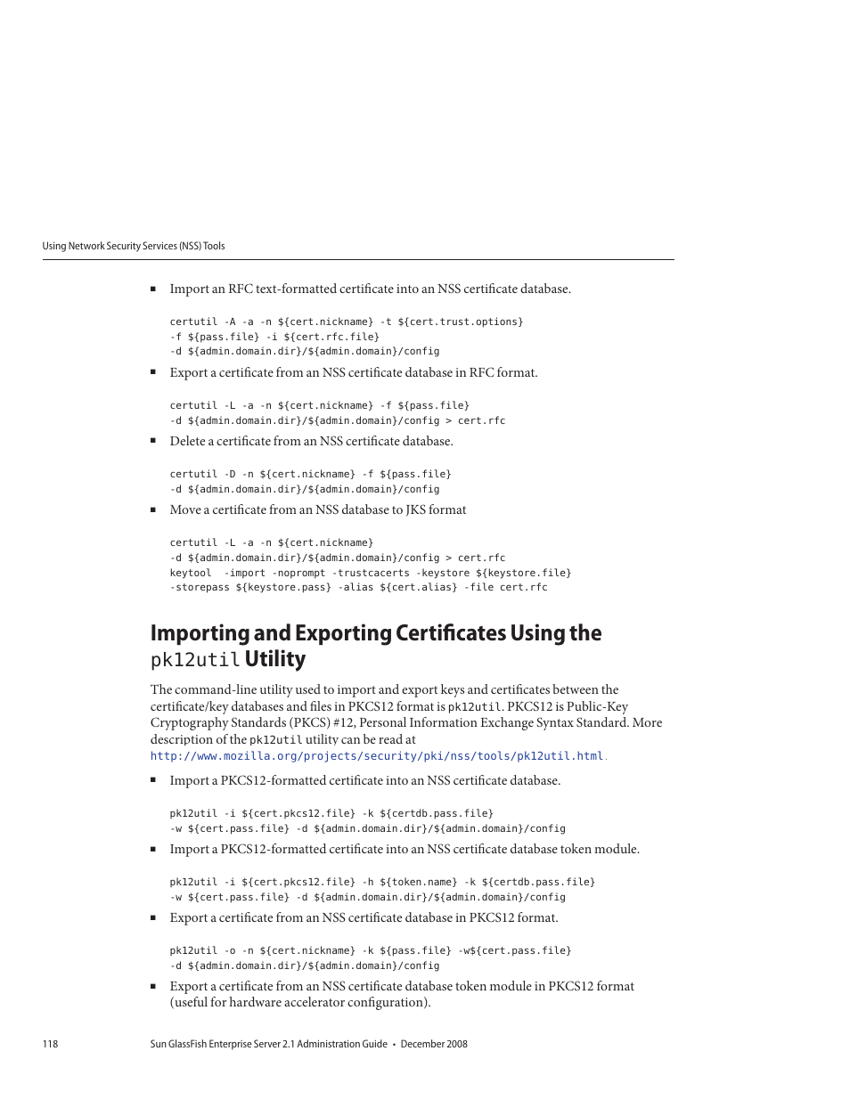 Sun Microsystems GLASSFISH ENTERPRISE 820433510 User Manual | Page 118 / 256