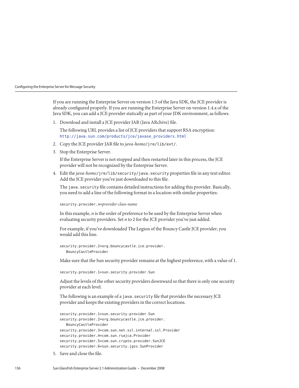 Sun Microsystems GLASSFISH ENTERPRISE 820433510 User Manual | Page 136 / 256
