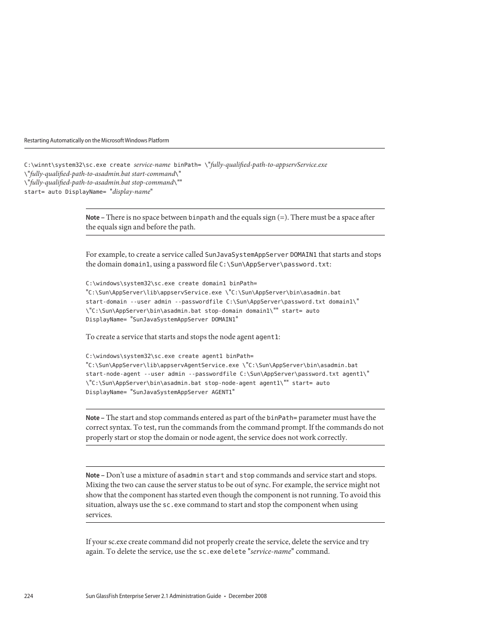 Sun Microsystems GLASSFISH ENTERPRISE 820433510 User Manual | Page 224 / 256