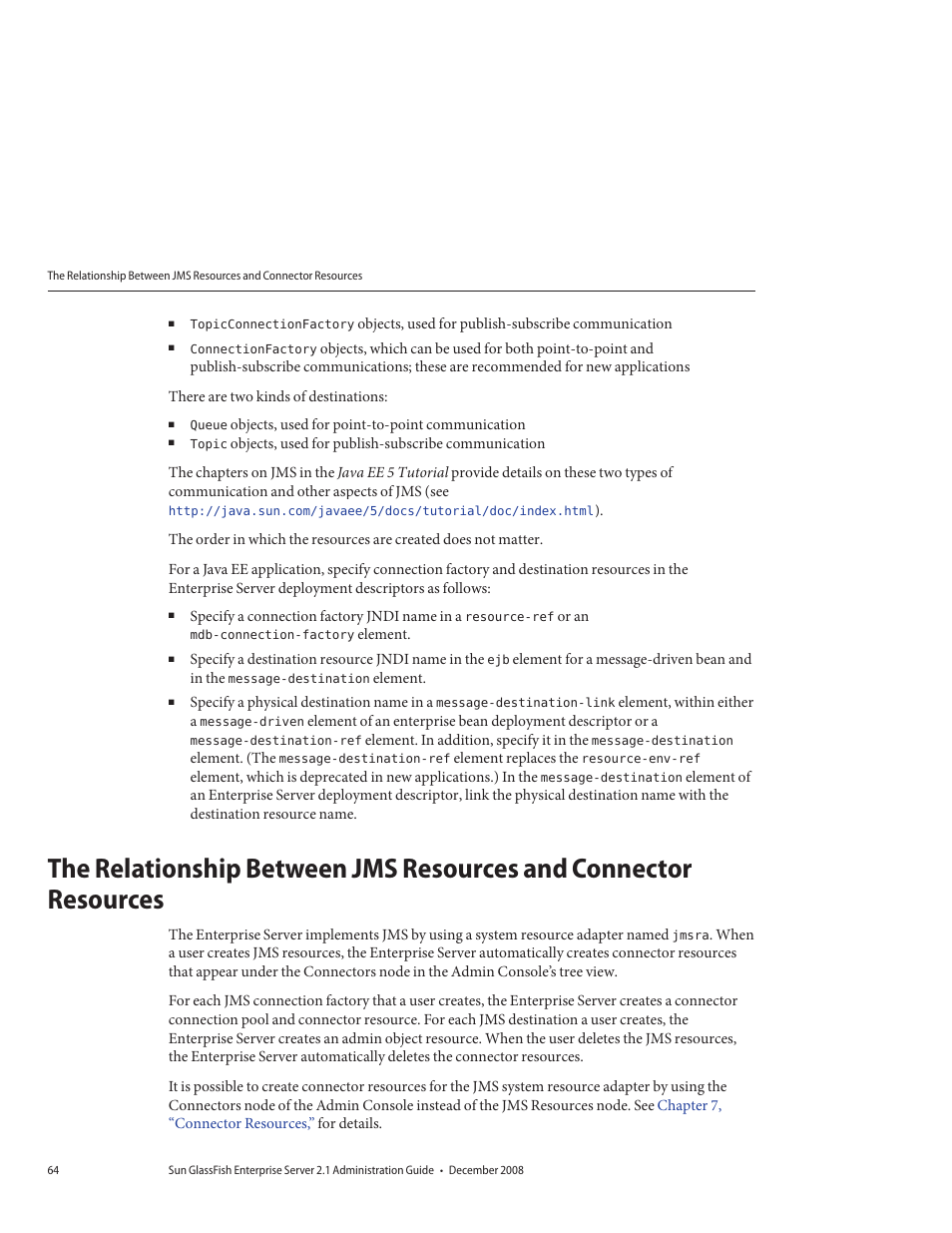 Sun Microsystems GLASSFISH ENTERPRISE 820433510 User Manual | Page 64 / 256