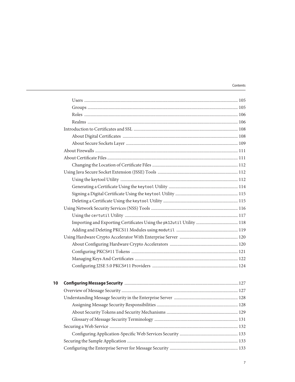 Sun Microsystems GLASSFISH ENTERPRISE 820433510 User Manual | Page 7 / 256