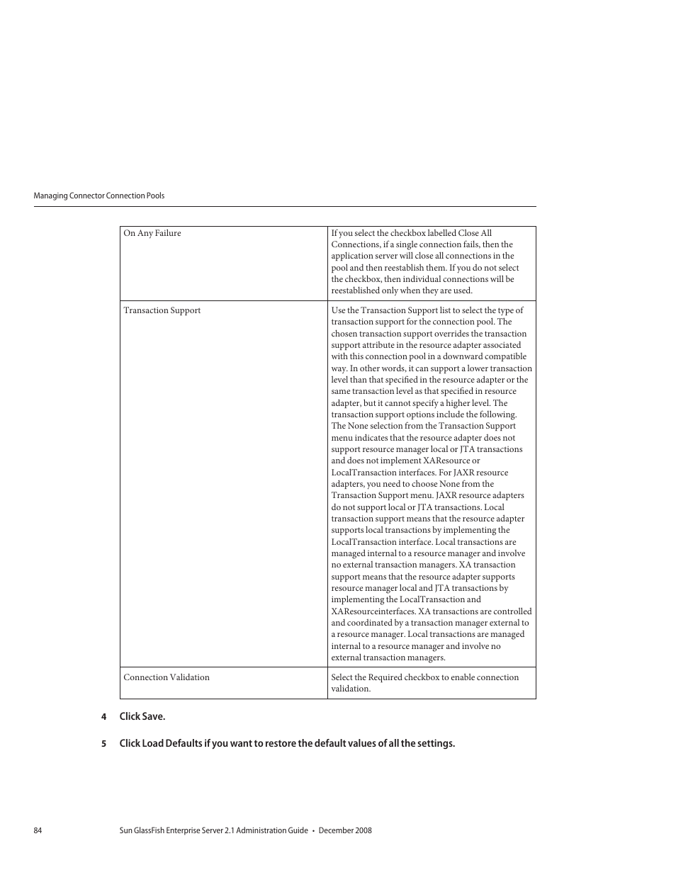 Sun Microsystems GLASSFISH ENTERPRISE 820433510 User Manual | Page 84 / 256