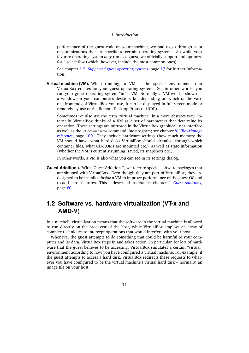Sun Microsystems VIRTUALBOX 3.0.0 User Manual | Page 11 / 259