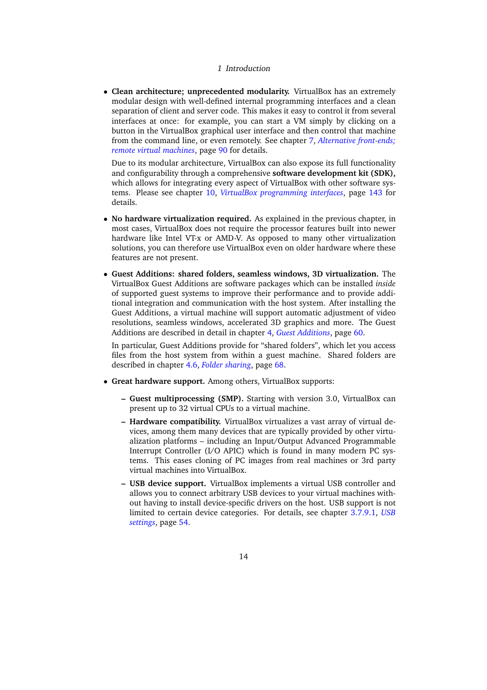 Sun Microsystems VIRTUALBOX 3.0.0 User Manual | Page 14 / 259