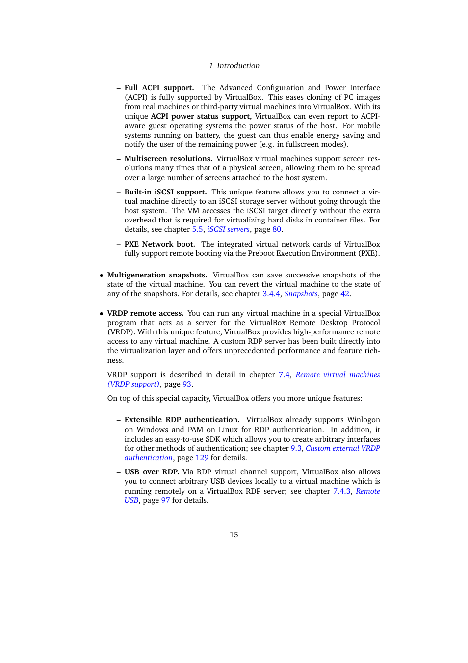 Sun Microsystems VIRTUALBOX 3.0.0 User Manual | Page 15 / 259