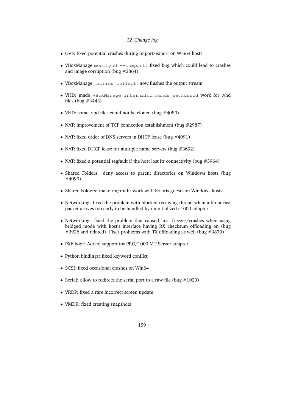 Sun Microsystems VIRTUALBOX 3.0.0 User Manual | Page 159 / 259