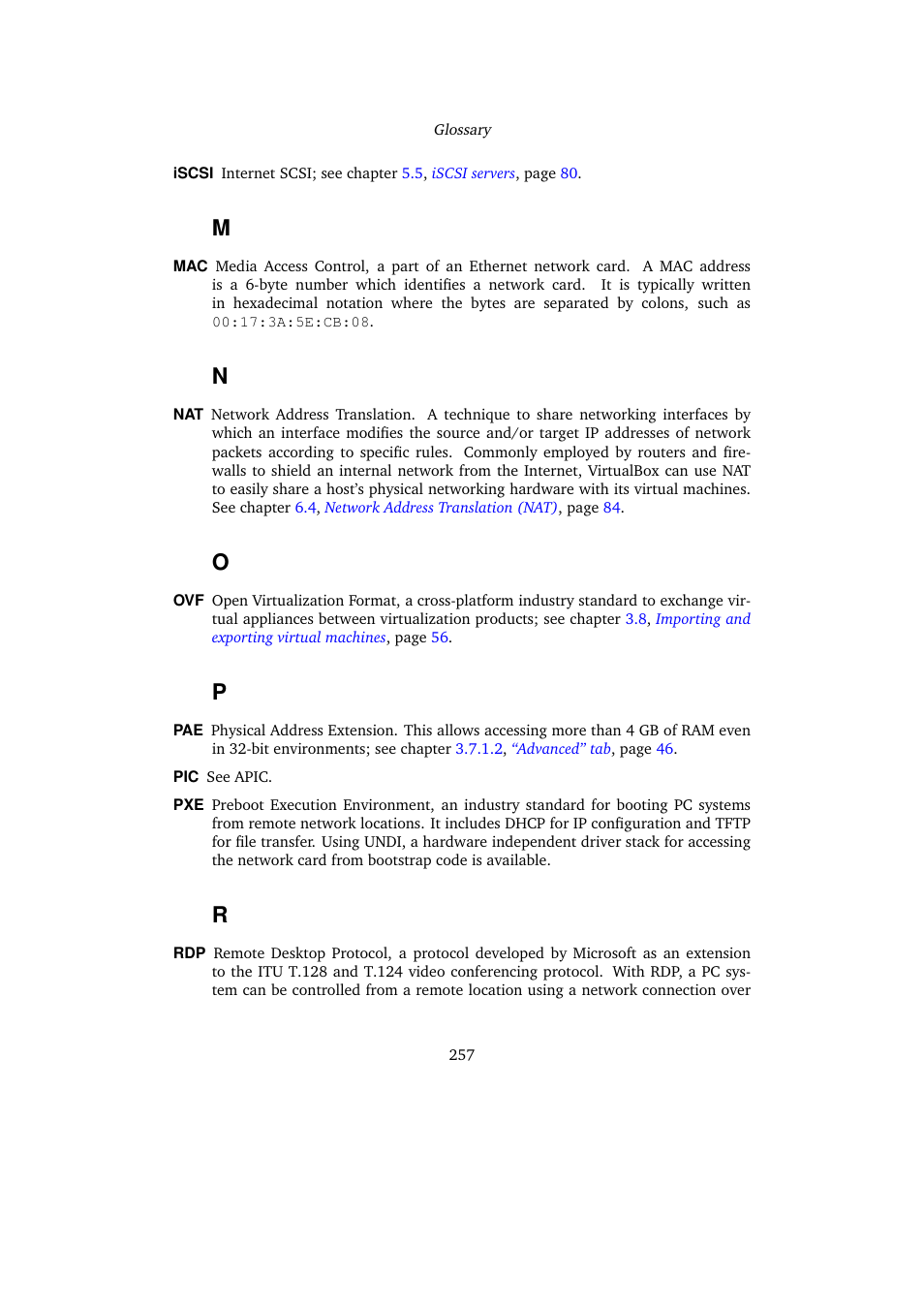 Sun Microsystems VIRTUALBOX 3.0.0 User Manual | Page 257 / 259