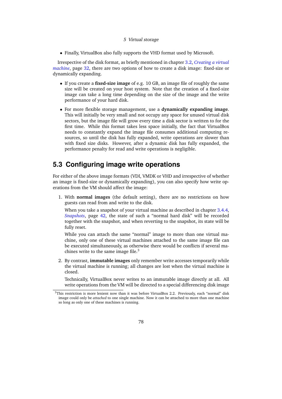 3 configuring image write operations, Configuring image write operations | Sun Microsystems VIRTUALBOX 3.0.0 User Manual | Page 78 / 259