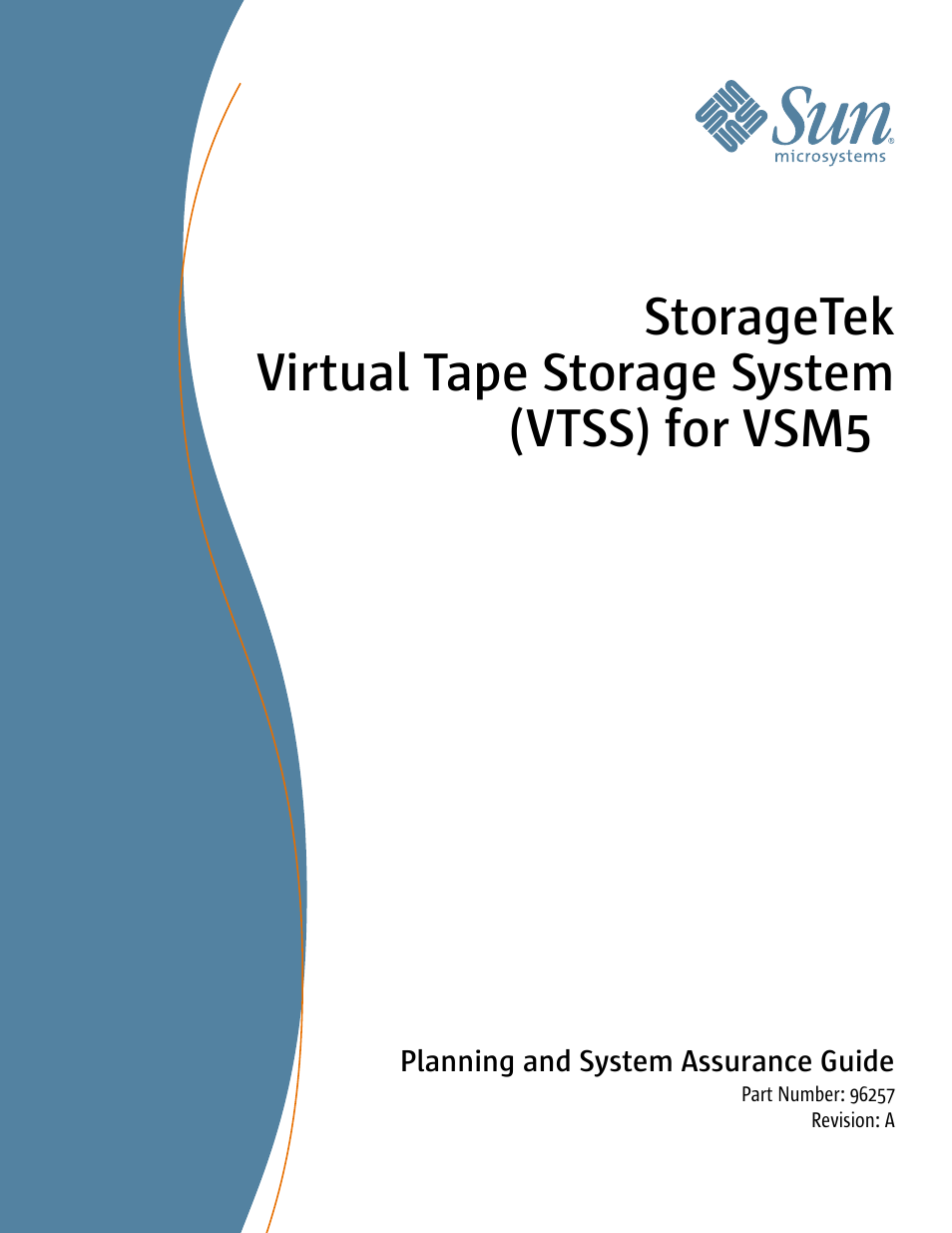 Sun Microsystems StorageTek 96257 User Manual | 118 pages