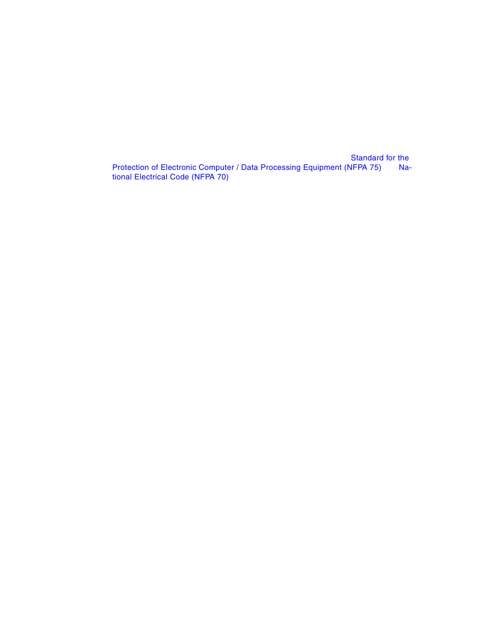 Data center safety, Data center safety -48, Emergency power control -48 fire prevention -48 | Emergency power control, Fire prevention | Sun Microsystems StorageTek 96257 User Manual | Page 48 / 118