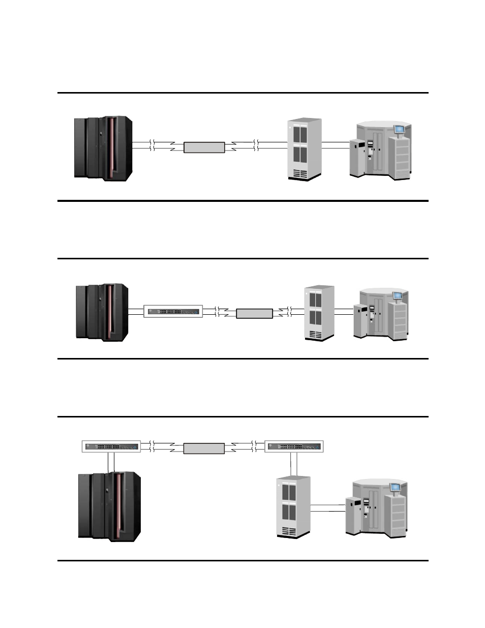 Ficon channel extension - sample configurations, Ficon channel extension – sample configurations | Sun Microsystems StorageTek 96257 User Manual | Page 79 / 118