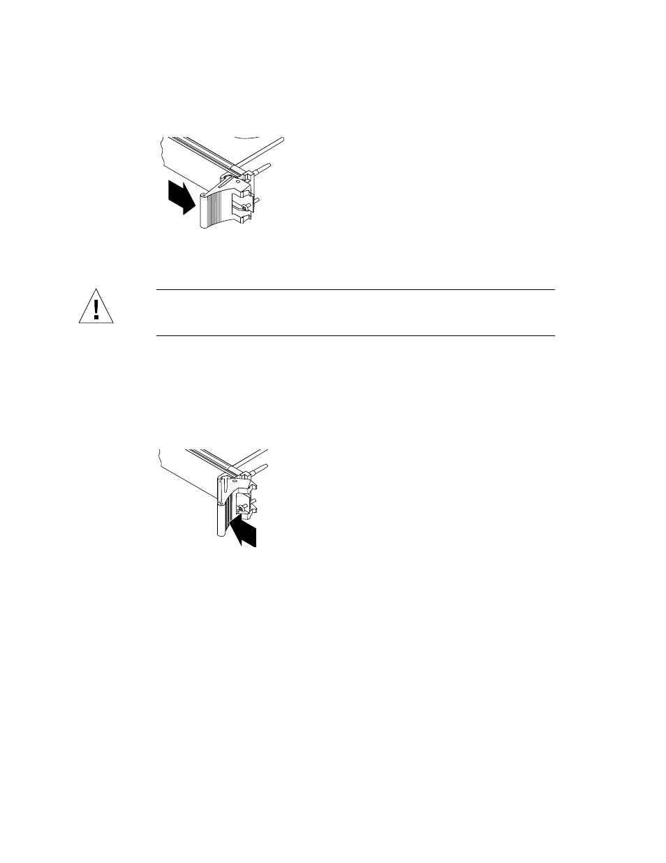 Figure31 opening the ejection lever, Figure32 closing the ejection lever | Sun Microsystems 3U User Manual | Page 38 / 142