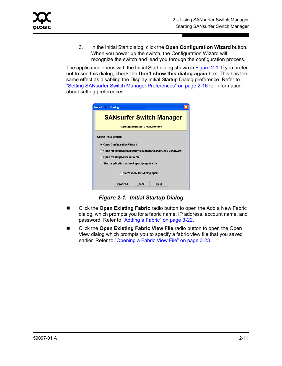 Initial startup dialog -11 | Sun Microsystems 5602 User Manual | Page 27 / 324