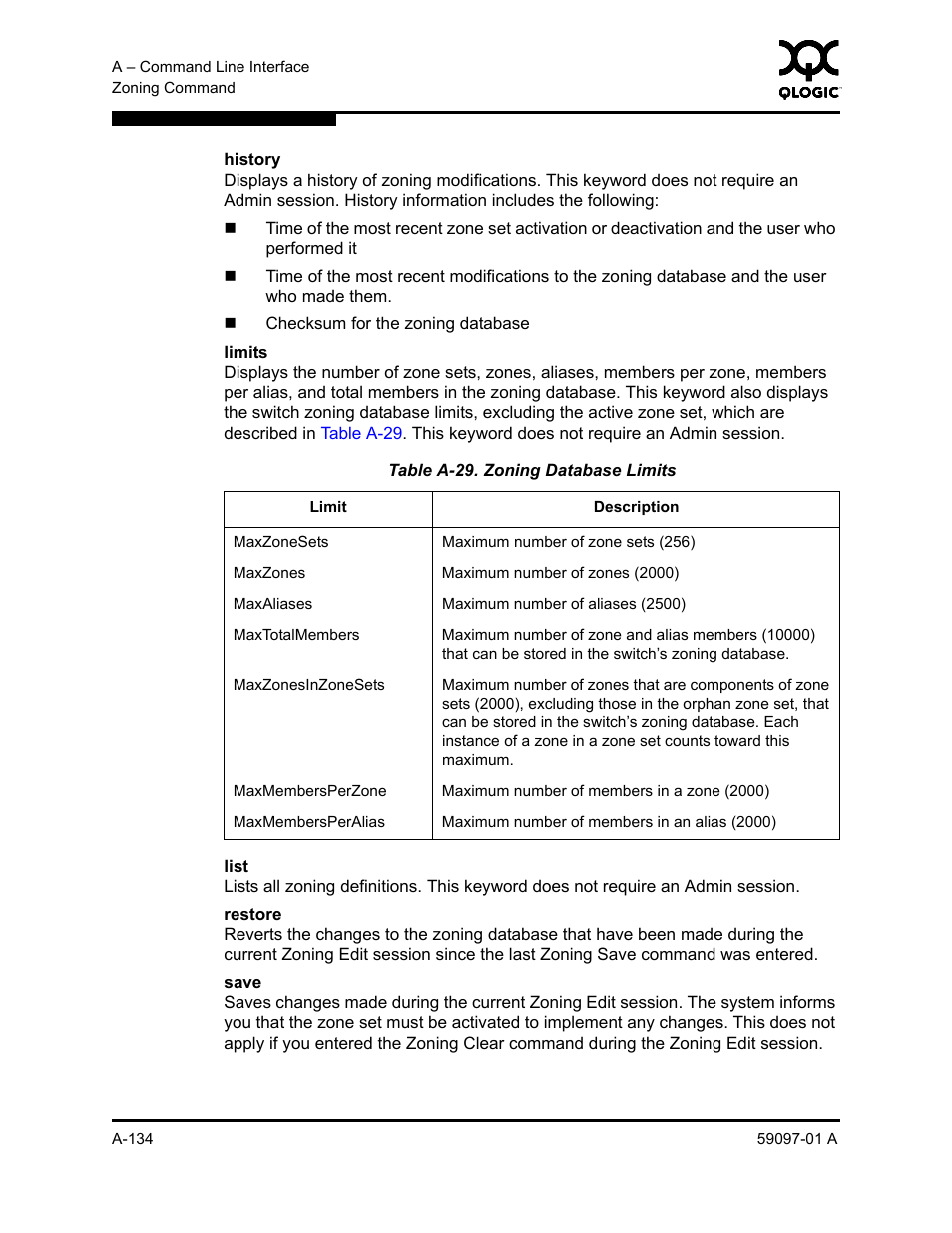 A-29 | Sun Microsystems 5602 User Manual | Page 308 / 324