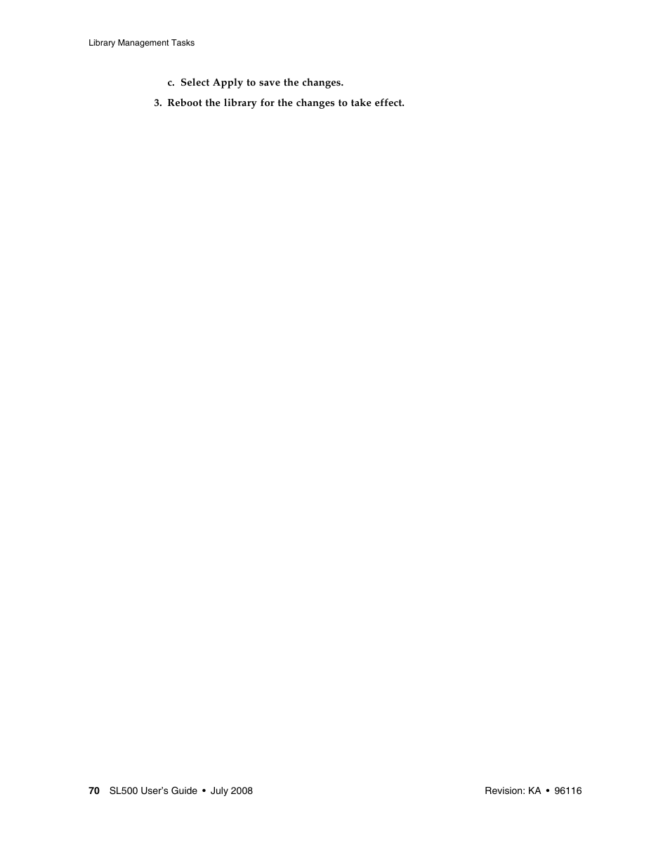 Sun Microsystems StorageTek Modular Library System SL500 User Manual | Page 102 / 436