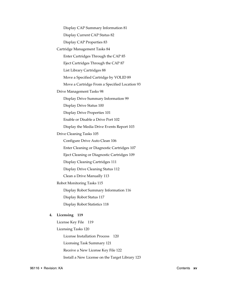 Sun Microsystems StorageTek Modular Library System SL500 User Manual | Page 15 / 436