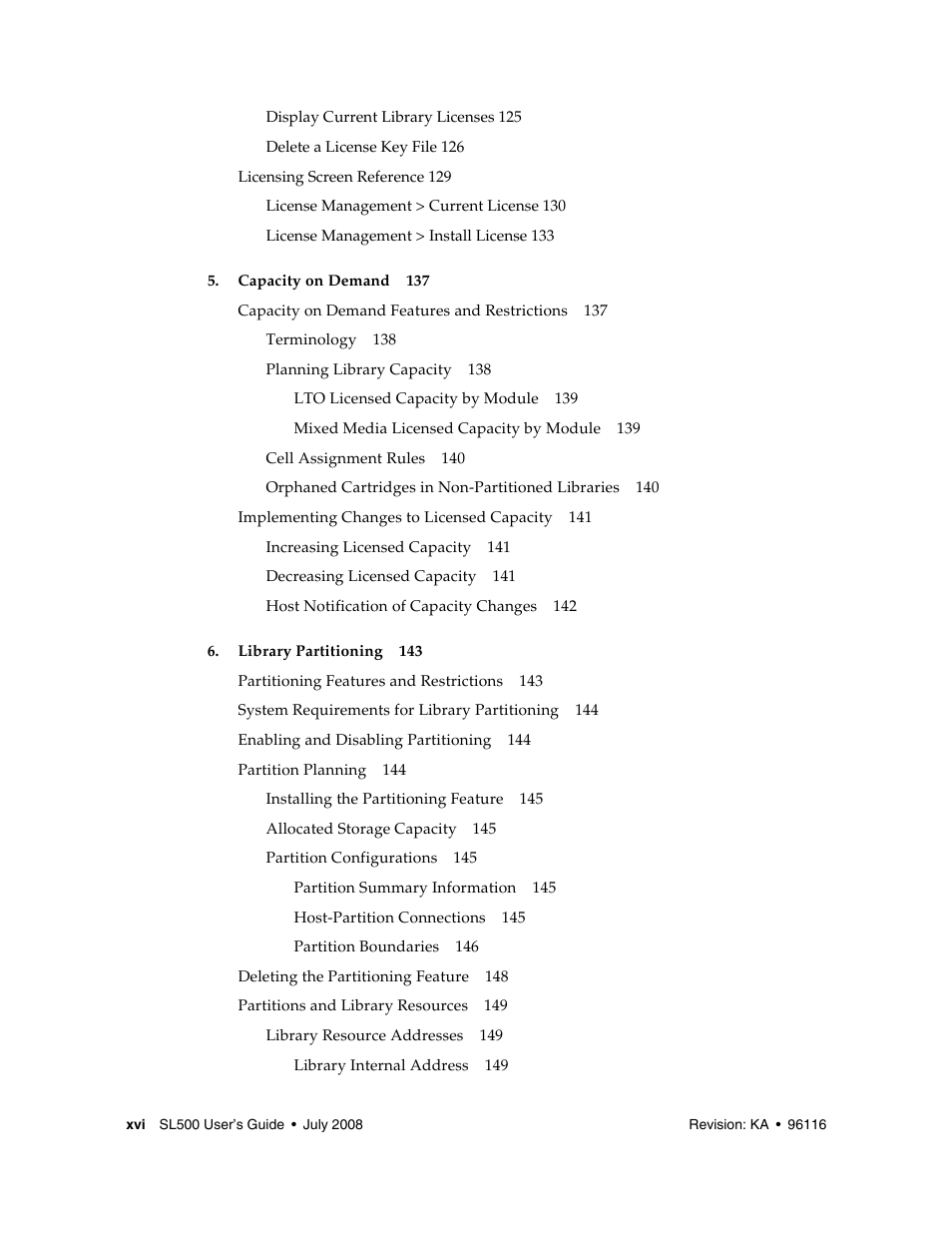 Sun Microsystems StorageTek Modular Library System SL500 User Manual | Page 16 / 436