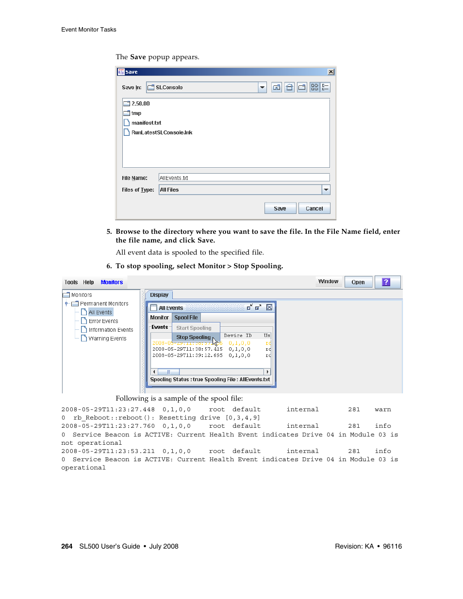 Sun Microsystems StorageTek Modular Library System SL500 User Manual | Page 296 / 436