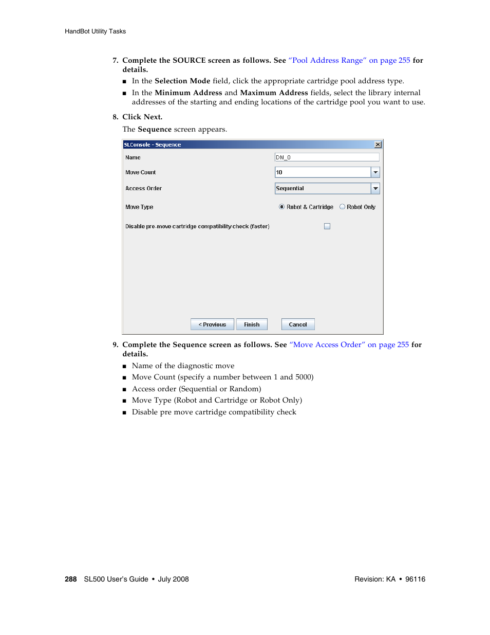 Sun Microsystems StorageTek Modular Library System SL500 User Manual | Page 320 / 436