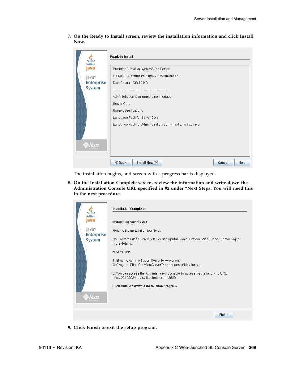 Sun Microsystems StorageTek Modular Library System SL500 User Manual | Page 401 / 436