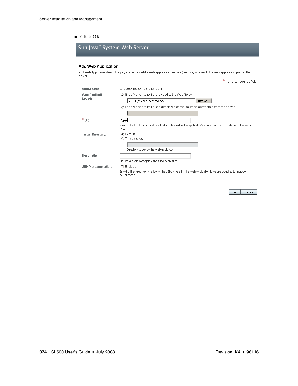 Sun Microsystems StorageTek Modular Library System SL500 User Manual | Page 406 / 436
