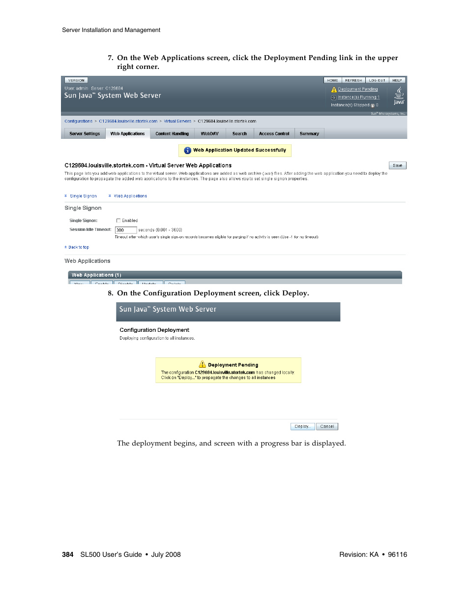 Sun Microsystems StorageTek Modular Library System SL500 User Manual | Page 416 / 436