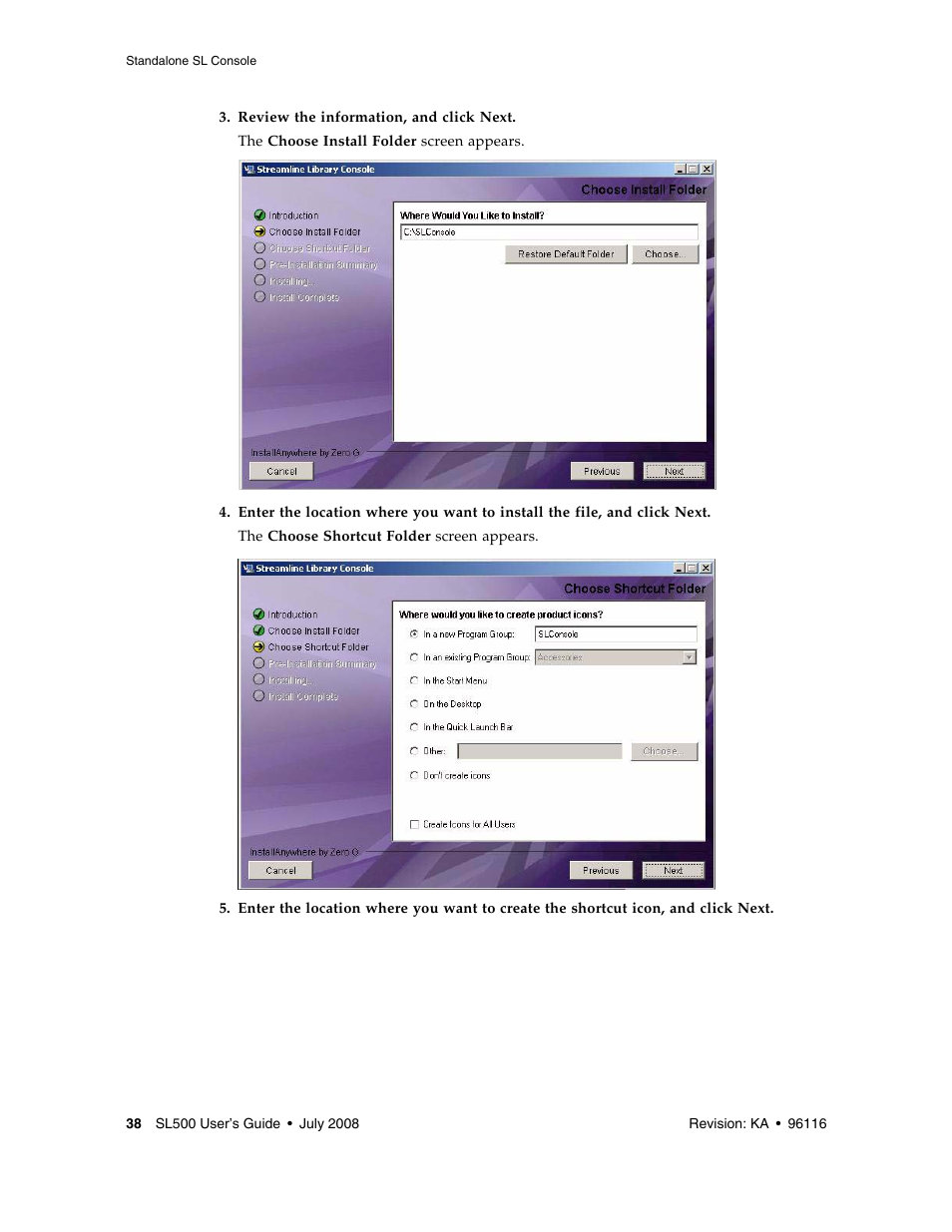 Sun Microsystems StorageTek Modular Library System SL500 User Manual | Page 70 / 436