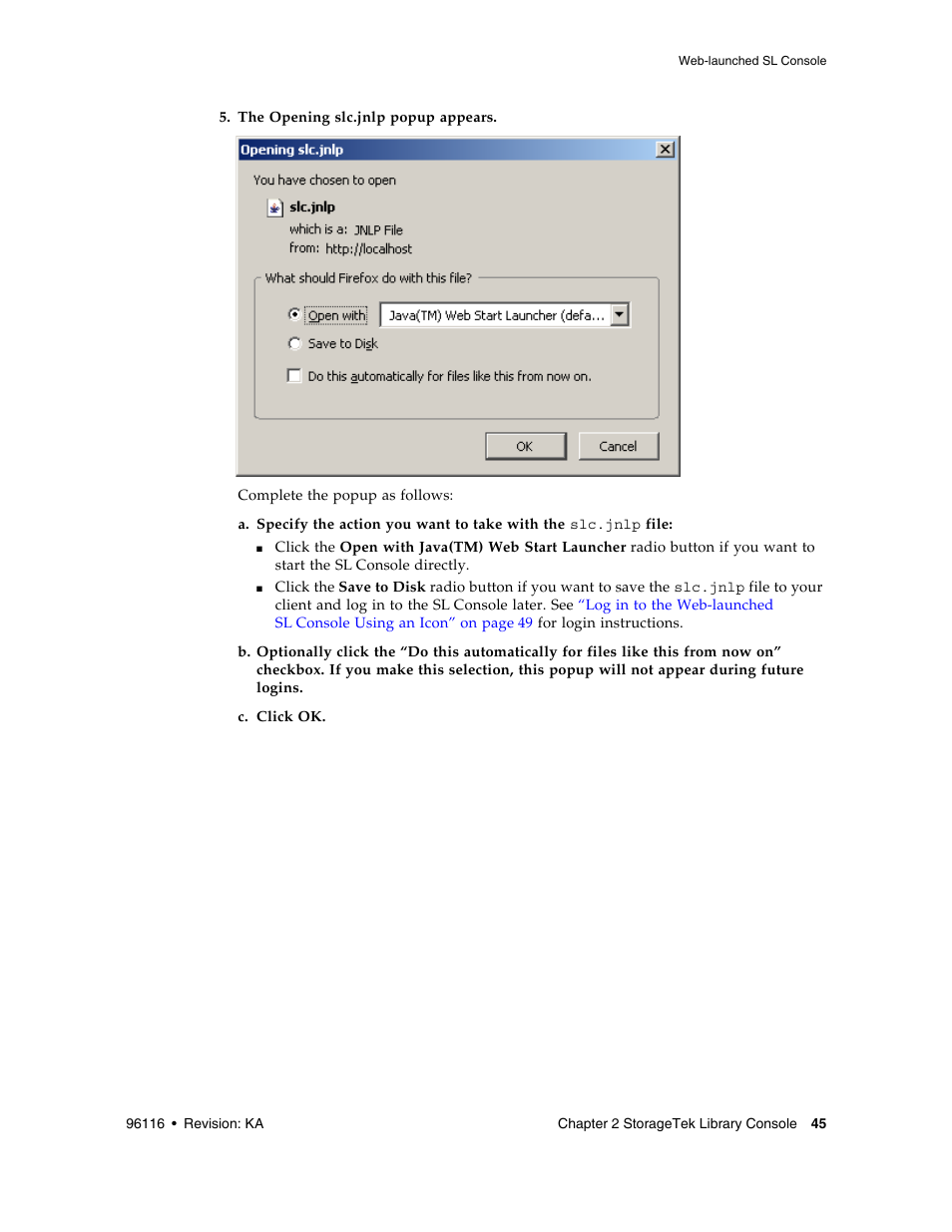 Sun Microsystems StorageTek Modular Library System SL500 User Manual | Page 77 / 436